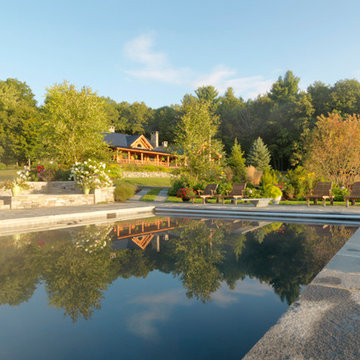 A Pool Terrace in Vermont