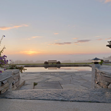 A Pool Terrace in Vermont