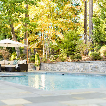 A Traditional "Master's" Inspired Poolscape