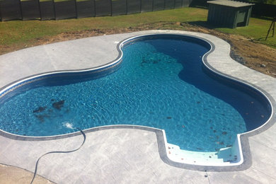 Example of a classic pool design in Louisville