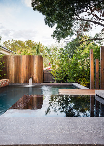 Contemporary Pool by C.O.S Design