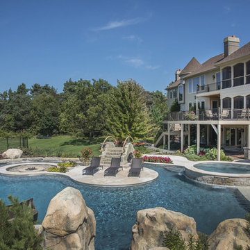 Amazing Backyard Patio with Pool