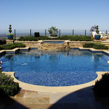 landscape and pool