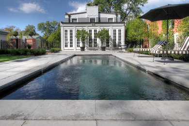 Inspiration for a timeless pool remodel in St Louis