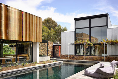 This is an example of a swimming pool in Melbourne.