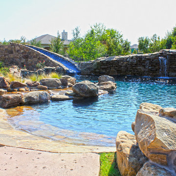 Aquarius - Custom Swimming Pool - Flower Mound, TX