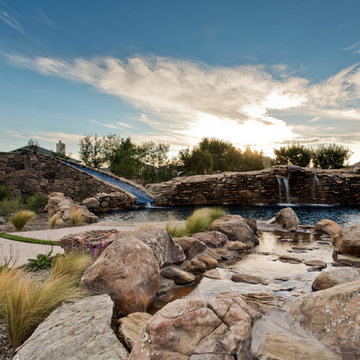 Aquarius - Custom Swimming Pool - Flower Mound, TX