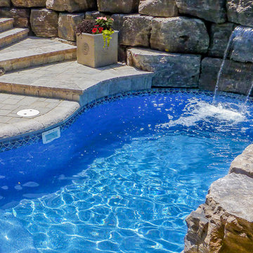 Armour Stone is an Ideal for Pool Edging