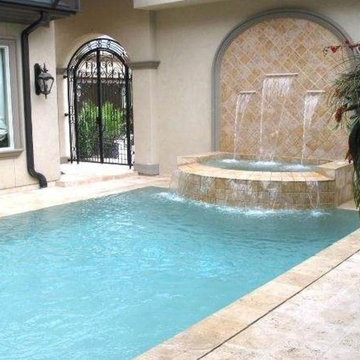 Authentic Durango Ancient Sol™ Fountain Pool and Patio