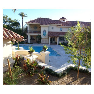 Authentic Durango Stone™ Pool Deck and Patio - Traditional - Pool ...