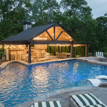 Backyard Escape in The Manor