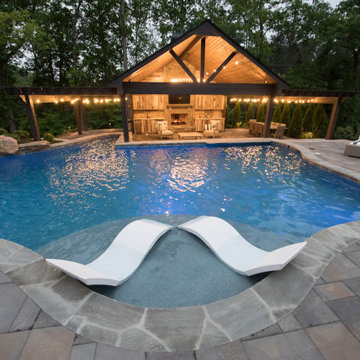 Backyard Escape in The Manor