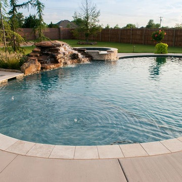 Backyard Landscape & Pool