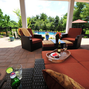 Backyard Oasis Free-Form Pool