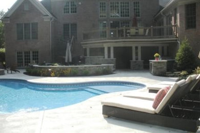 Example of a classic pool design in Cleveland