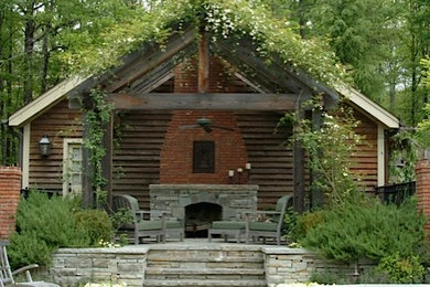 Pool - rustic pool idea in Birmingham