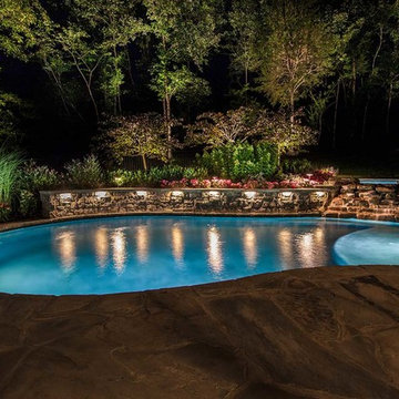 Backyard Pool and Patio Lighting Project