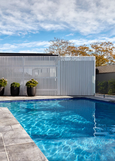 Contemporary Pool by Hobbs Jamieson Architecture