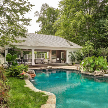 Bali Inspired Pool House
