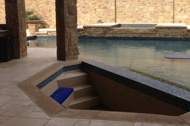 Trendy pool photo in Austin