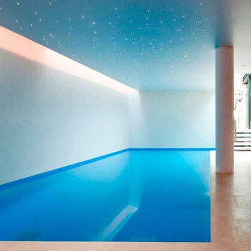 Basement pool in London