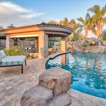 Beautiful Mesa, Arizona Backyard