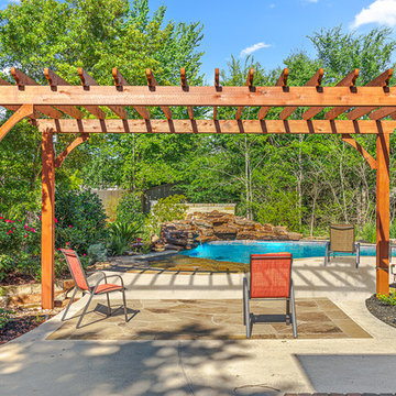 Beautiful Pergola by Pool and Patio