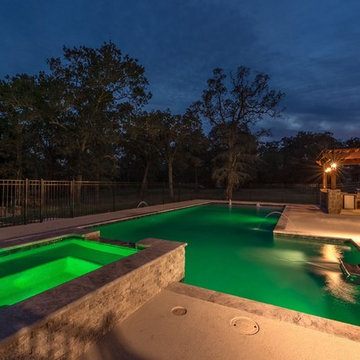 Beautiful Spa and Pool Lighting