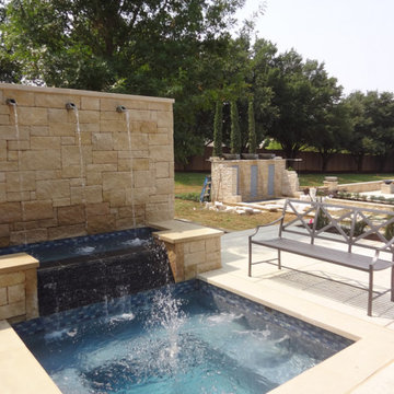 Begley Residential Landscape Including Pool and Fountain