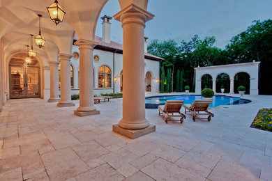 Inspiration for a timeless pool remodel in Dallas