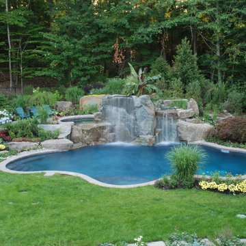 Bergen County, NJ Inground Swimming Pool Design and Installation