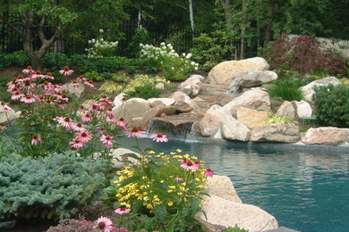 Inspiration for a timeless pool remodel in Manchester