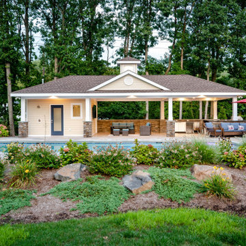 Blauvelt - New Pool House Cabana