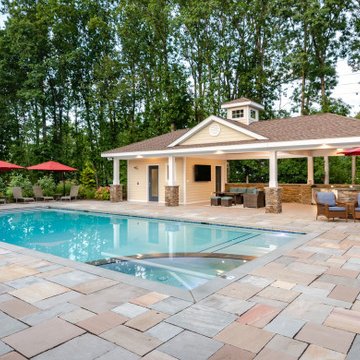 Blauvelt - New Pool House Cabana