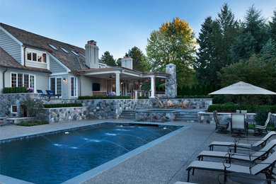 Pool - transitional pool idea in Detroit