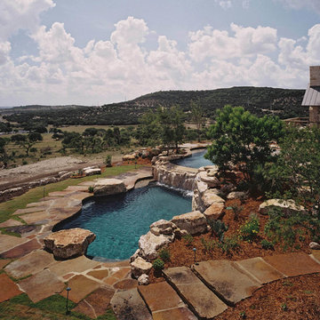 Boerne Multi-Level Pool/Spa/Landscape