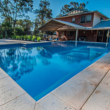 Brigadoon, Perth Hills, Infinity Edge pool