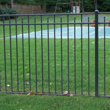 Bronze Aluminum Fence