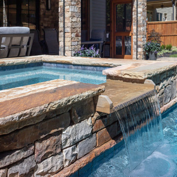 Brookhaven Plunge Pool & Outdoor Living Oasis