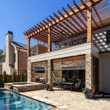 Brookhaven Plunge Pool & Outdoor Living Oasis