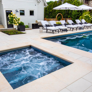 Burr Ridge Swimming Pool and Hot Tub Project