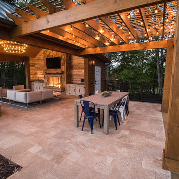 Cabana Outdoor Living Space