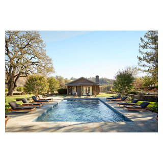 Calistoga - Farmhouse - Pool - San Francisco - by JKT Associates, Inc ...