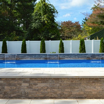 Calming Pool Haven in Hauppage, NY