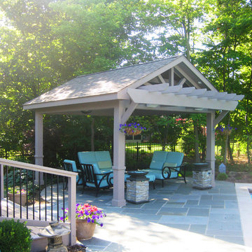 Carmel, Indiana lanais and deck living space