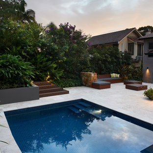 Transitional pool in Sydney.