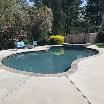 Chevy Chase pool re-plastering