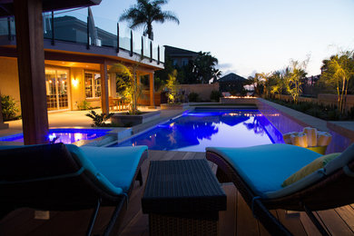 Example of a pool design in San Diego