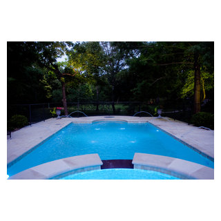 Classic Rectangular Pool with a View - Traditional - Pool - Dallas - by ...
