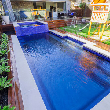 Collaroy Pool - Symphony 7m  and Neptune Spa in Blue Azurite